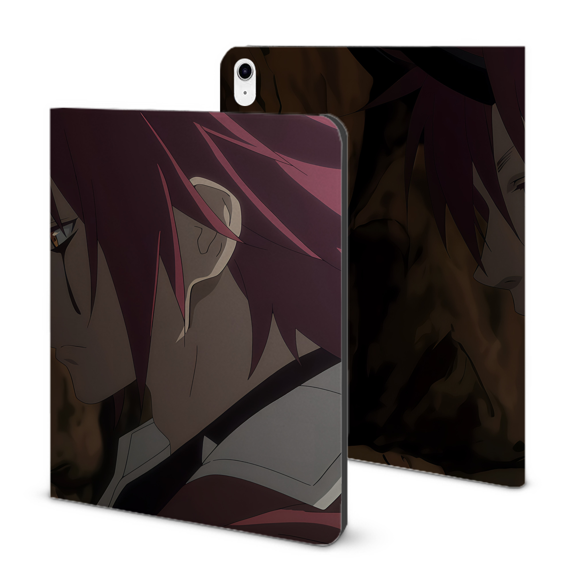（画像用） 転スラ Regarding Reincarnated to Slime IPad ケース ブック型 PUレザー TPU 耐衝撃 軽量 薄型 ペン収納なし 全面保護 IPad 各モデル対応